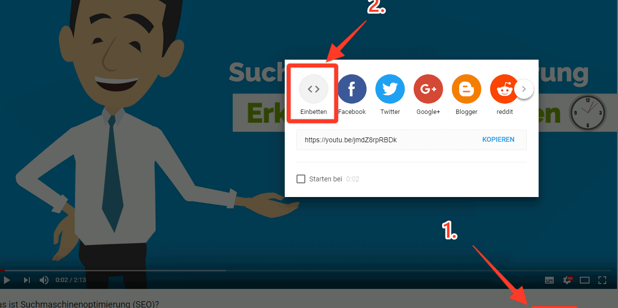 YouTube Video DSGVO konform einbetten 1