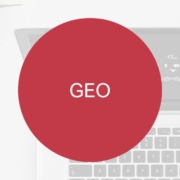 "GEO" in rotem Kreis