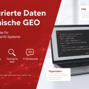 Strukturierte Daten und technische GEO mit JSON-LD, Schema.org und KI-Sichtbarkeit